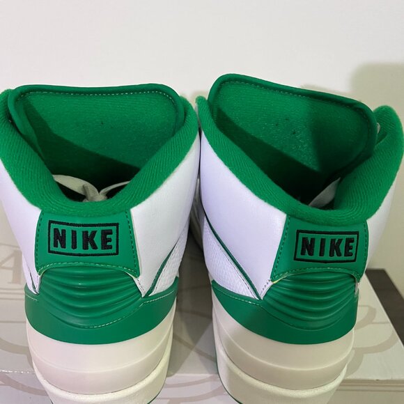 🔥 Air Jordan 2 “Lucky Green/White” | W12 / M10.5 | Brand New 📦 🔥 - Picture 3 of 3